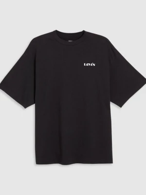 T-shirt z nadrukiem Levi's ciemnoszary