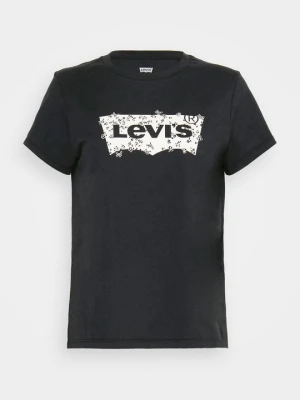 T-shirt z nadrukiem Levi's czarny