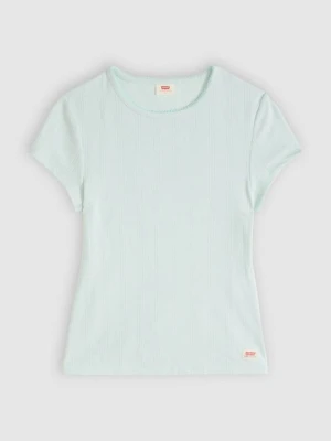 T-shirt z nadrukiem Levi's jasnozielony