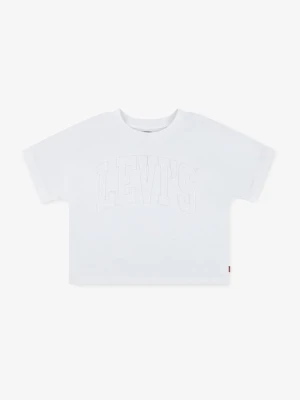 T-shirt z nadrukiem Levi's mleczny