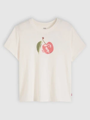 T-shirt basic Levi's mleczny