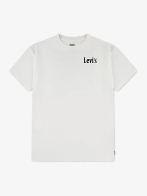 T-shirt z nadrukiem Levi's mleczny