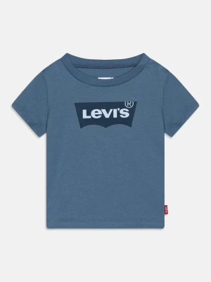 T-shirt z nadrukiem Levi's niebieski