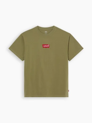 T-shirt z nadrukiem Levi's oliwkowy