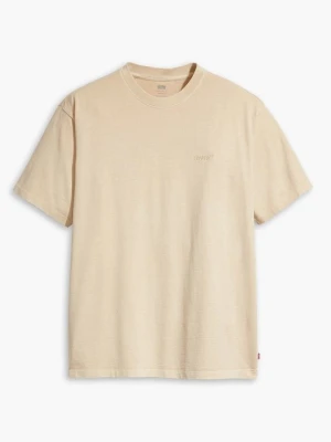 T-shirt z nadrukiem Levi's piaskowy
