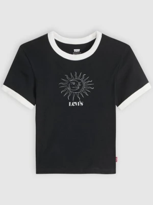 T-shirt z nadrukiem Levi's szary