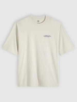T-shirt z nadrukiem Levi's szary