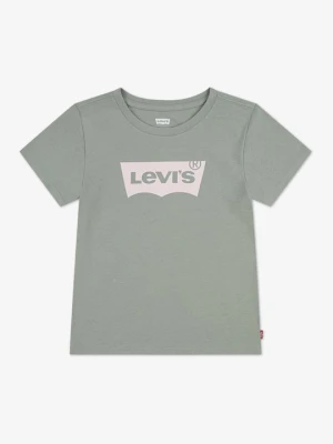 T-shirt z nadrukiem Levi's zielony