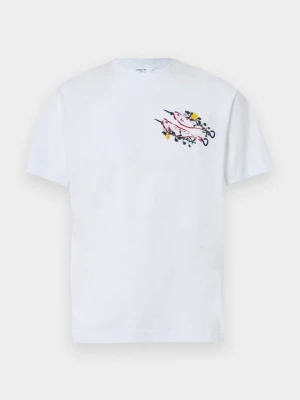 T-shirt z nadrukiem Libertine-Libertine biały