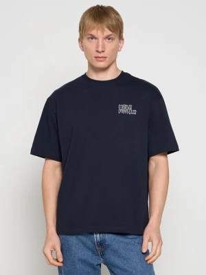 T-shirt z nadrukiem Libertine-Libertine granatowy