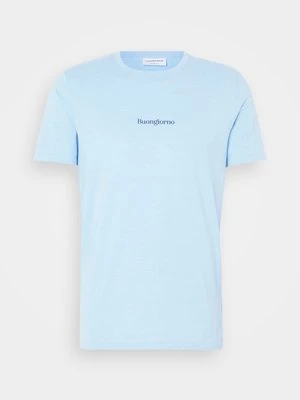 Zdjęcie produktu T-shirt z nadrukiem lindbergh jasnoniebieski