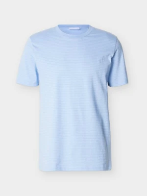 T-shirt z nadrukiem lindbergh jasnoniebieski