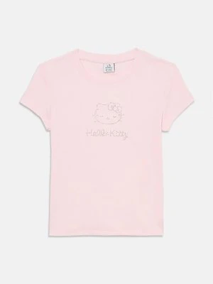 T-shirt z nadrukiem Lindex