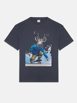 T-shirt z nadrukiem Lindex