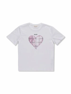 T-shirt z nadrukiem LIU JO