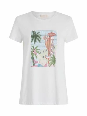 T-shirt z nadrukiem LIU JO