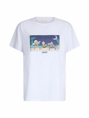 Zdjęcie produktu T-shirt z nadrukiem LIU JO
