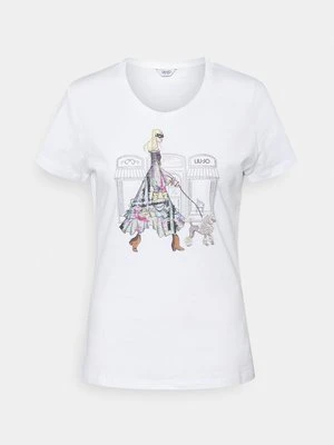 T-shirt z nadrukiem Liu Jo Jeans