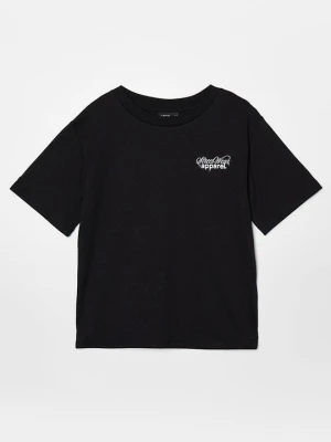 T-shirt z nadrukiem LMTD czarny