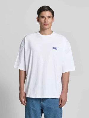T-shirt z nadrukiem logo model 'GIXY' American vintage
