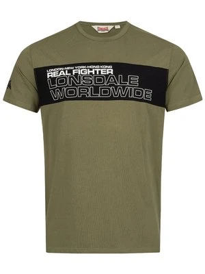 T-shirt z nadrukiem Lonsdale