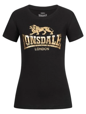 T-shirt z nadrukiem Lonsdale