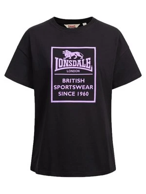 T-shirt z nadrukiem Lonsdale