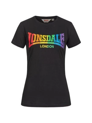 T-shirt z nadrukiem Lonsdale