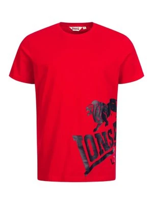 T-shirt z nadrukiem Lonsdale