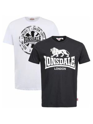 T-shirt z nadrukiem Lonsdale