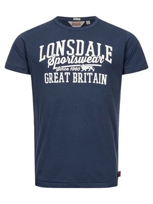 T-shirt z nadrukiem Lonsdale