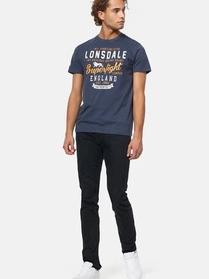 T-shirt z nadrukiem Lonsdale