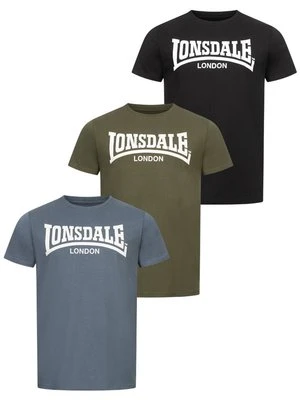 T-shirt z nadrukiem Lonsdale