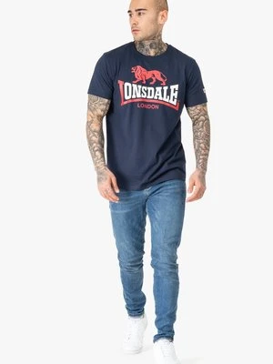 T-shirt z nadrukiem Lonsdale
