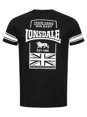 T-shirt z nadrukiem Lonsdale