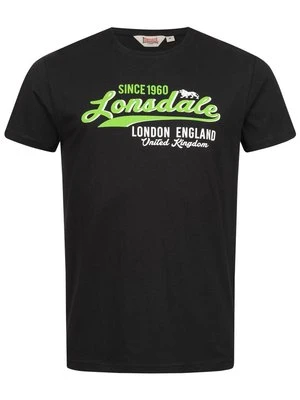 T-shirt z nadrukiem Lonsdale