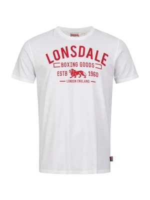 T-shirt z nadrukiem Lonsdale