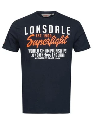 T-shirt z nadrukiem Lonsdale