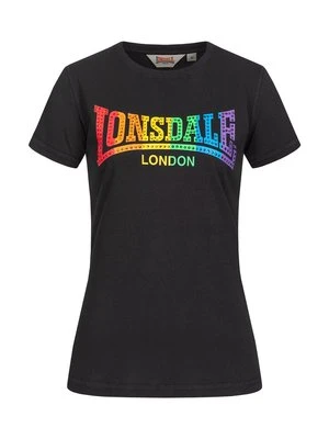 T-shirt z nadrukiem Lonsdale