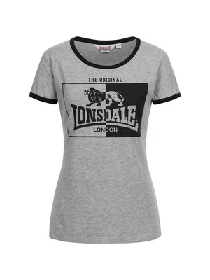 T-shirt z nadrukiem Lonsdale