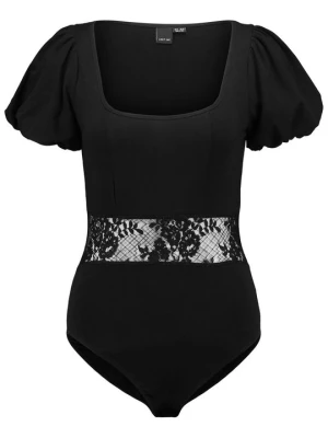 T-shirt z nadrukiem Lost Ink czarny