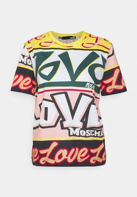 T-shirt z nadrukiem Love Moschino