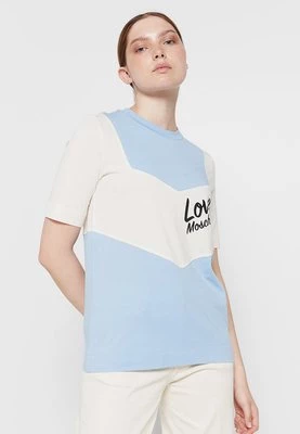 T-shirt z nadrukiem Love Moschino