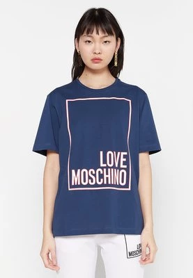 T-shirt z nadrukiem Love Moschino