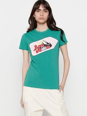 T-shirt z nadrukiem Love Moschino