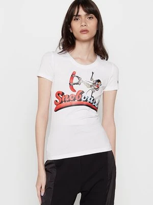 T-shirt z nadrukiem Love Moschino
