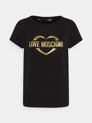 T-shirt z nadrukiem Love Moschino