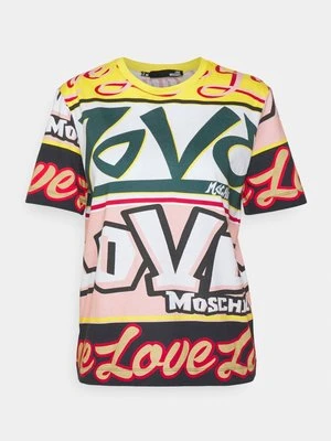 T-shirt z nadrukiem Love Moschino