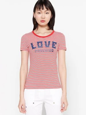 T-shirt z nadrukiem Love Moschino