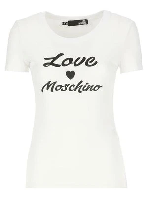 T-shirt z nadrukiem Love Moschino